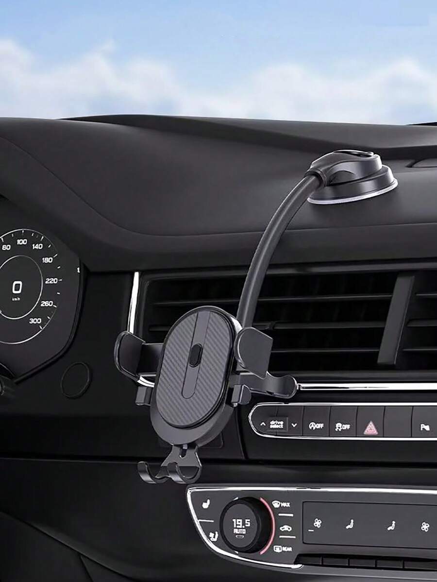 1 Stück Aufgerüsteter AutoHandy-Halter, Universeller Smartphone-Autohalterung, Passend für alle Android-Handys, Horizontal und Vertikal Verstellbar, Geeignet für Armaturenbrett