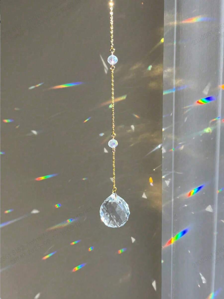 1/2/4pcs Dripping Sun Catcher | Rainbow Maker, Gift For Mom, Holiday Gift, Outdoor Decor, Sun Catcher, Sympathy Gift, Birthday Gift, New Home Gift
