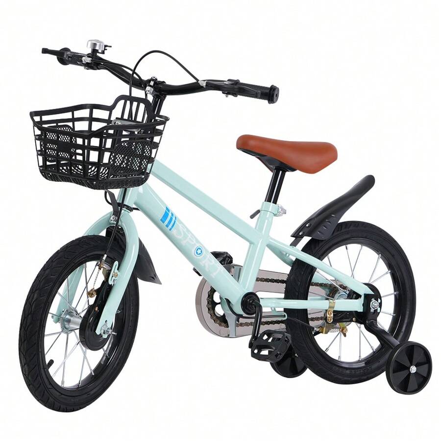 Bici per bambini 12/14/16 pollici da 2 anni - Bici per bambini, bici per bambine e ragazzi, con rotelle e freno a contropedale