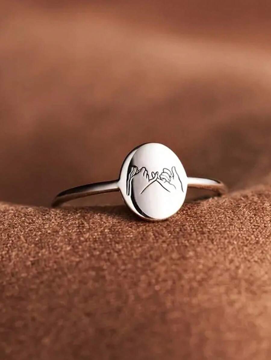 1 PC Elegant Ring For Women For Wedding Engagement Party Jewelry Valentine's Day Gift