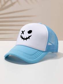 Sky Blue and White