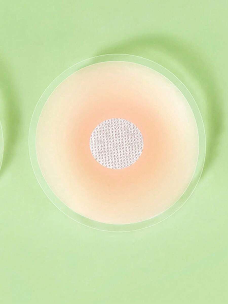4pcs Silicone Nipple Cover Breast Petals, Invisible Liquid Nipple Cover Bra Adhesive, Reusable No Mark No Trace