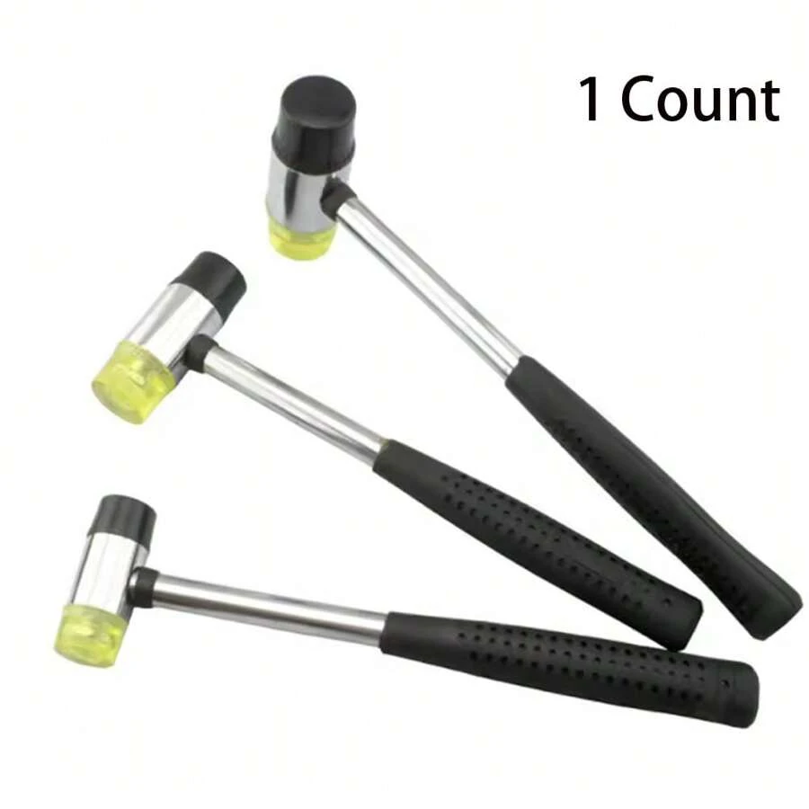1 Martillo de goma profesional antideslizante para la mano (Martillo de 25/30/40), fuerte y duradero para mantenimiento de joyería y manualidades