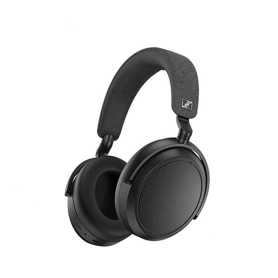 sennheiser MOMENTUM 4 On-Ear-Kopfhörer mit aktiver Geräuschunterdrückung, Bluetooth 5.2, lange Akkulaufzeit, angenehmes Tragegefühl, Smart Pause, Schwarz