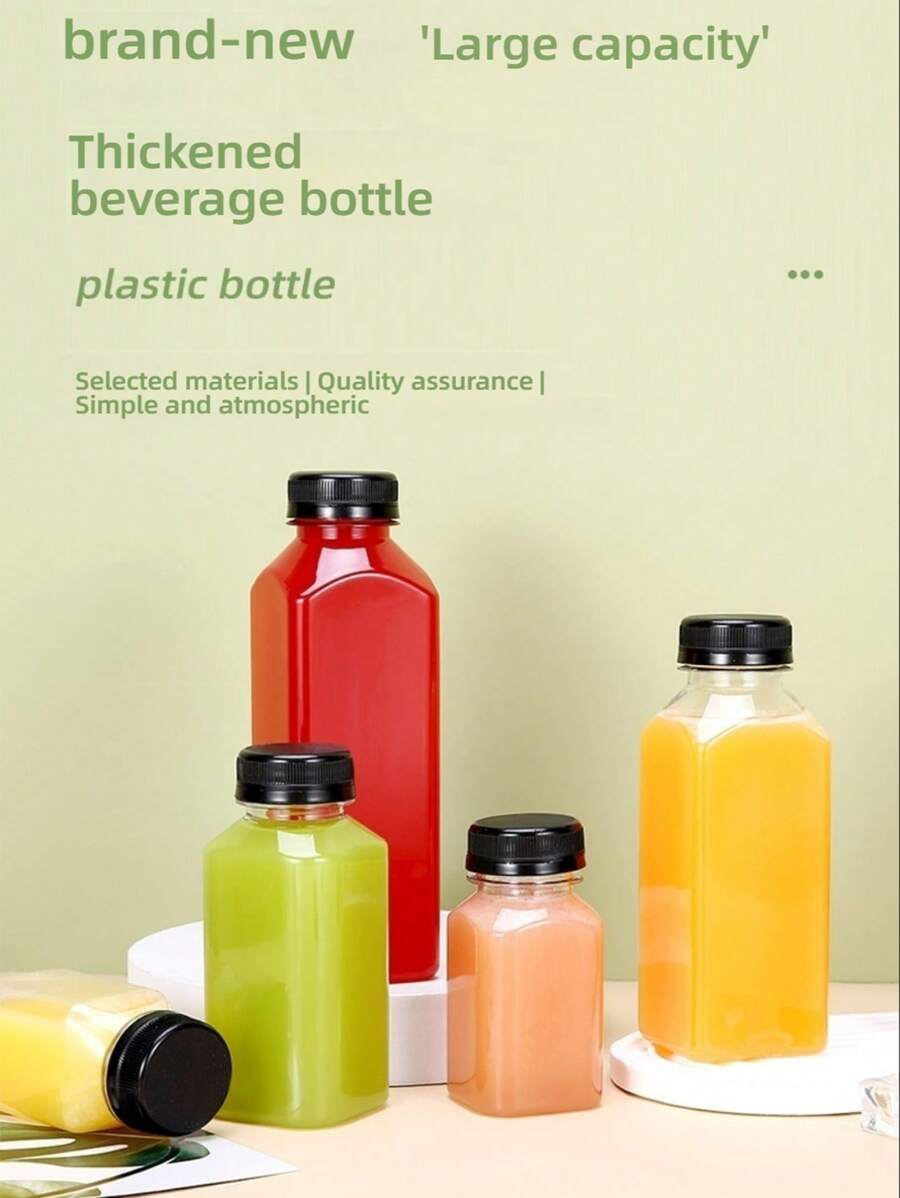 6 Pcs Insulated Reusable Spirits Bottle With Lid, Storage Jar - Perfect For Travel, Ginger Spirits, Healthy Spirits, Juices, Whiskey & All Kinds Of Samples