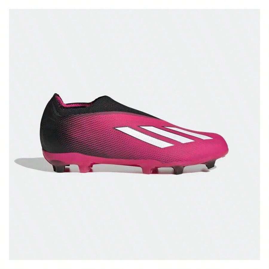 Adidas X Speedportal+ FG J GZ5120 Unisex Kid's Black/Pink Soccer Cleats 6 NX1114