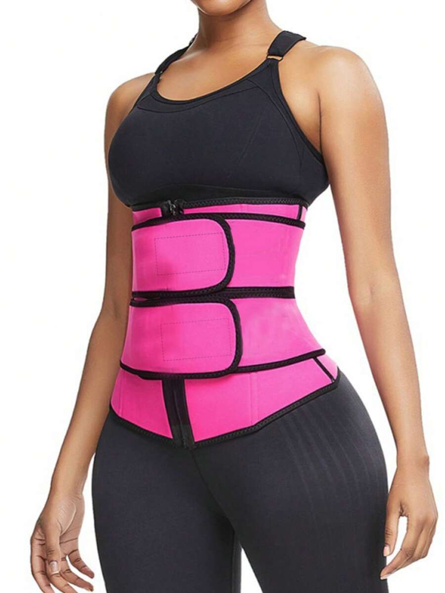 1pc Waist Trimmer Belt, Neoprene Ab Waist Trainer Corset, Sweat Enhancer Slimming Body Shaper Waist Cincher Exercise Waist Belt Suitable For Workout Home Sports And Walk