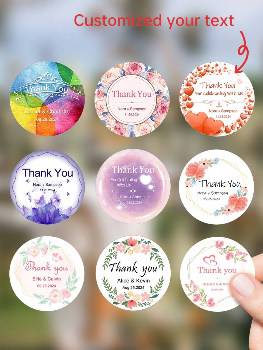 A Sweet Thank You Stickers Template, Favor Tags, Wedding Printable, Wedding Favor Ideas, Bridal Shower Favors,Thank You For Celebrating With Us Stickers, Custom Wedding Favor Stickers, Personalized Labe,Back To School Gift.