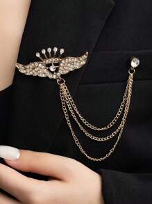 Broche Asas Dourado