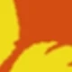 Red Background With Yellow Flowers
