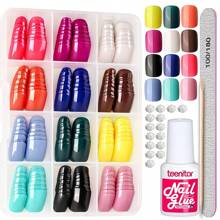 Square Glossy Nails
