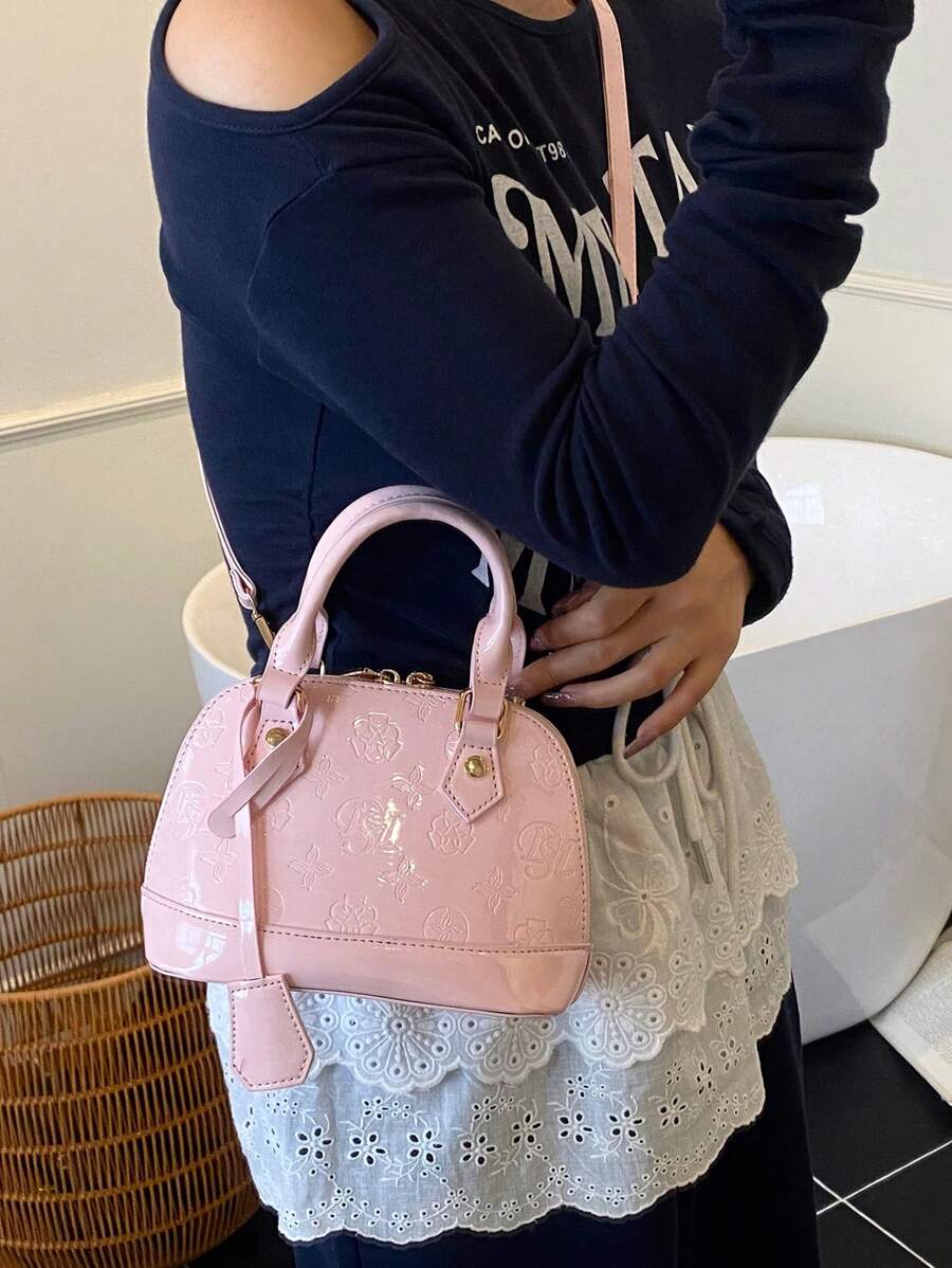 Borsa da donna alla moda, di alta qualità, con stampa di cartoni animati carini, di grande capienza, adatta per l'uso in strada, per appuntamenti, per pendolarismo