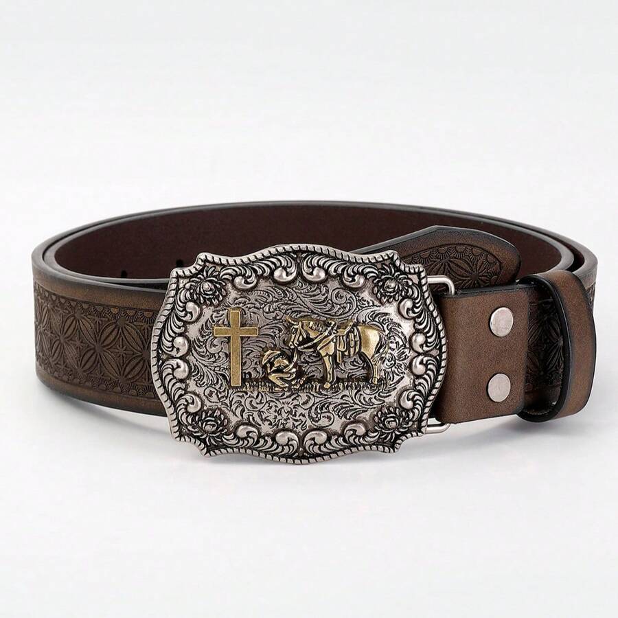 1 pièce Ceinture de style vintage décontractée pour femme, accessoire polyvalent à la mode pour usage quotidien
