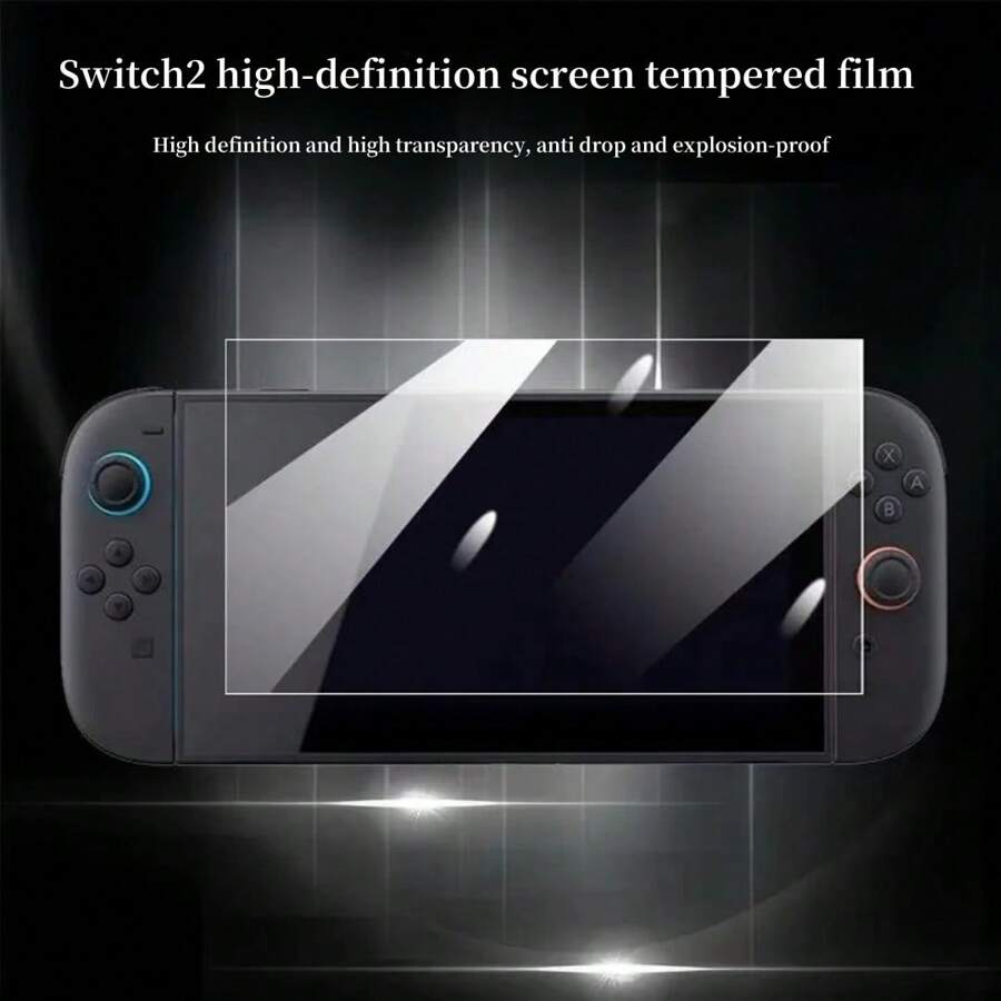wifit Switch2 hochauflösende gehärtete Bildschirmfolie, hochauflösend und hochdurchlässig, stoßfest und explosionsgeschützt