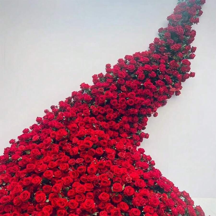 1pc/2pcs/5pcs Artificial Velvet Roses, Christmas Decor, Table Decor, Dining Room Decor, Room Decor, Home Decor, Bathroom Decor, Bedroom Decor, Wedding Decor, Office Decor, House Decor, Anniversary Decor, Beautiful Gift