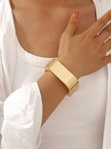Pulseira Quadrada Dourada