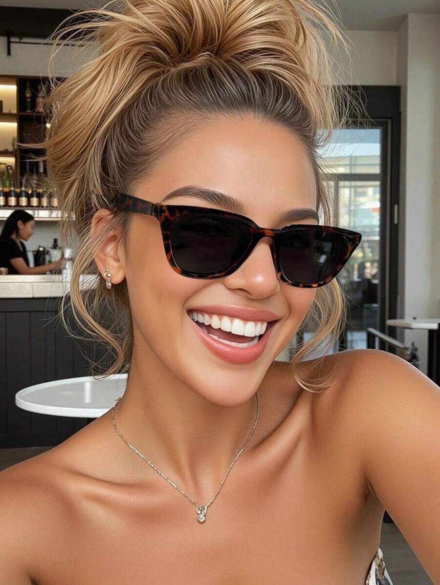 1 Par de Óculos de Moda Unissex com Estampa de Gato, Adequados para Pesca, Esporte, Férias, Viagens, Direção, Rua, Praia, Atividades ao Ar Livre, Golfe, Festivais, Escalada, Festas, Proteção Solar da Moda, Elegantes para Passeios em Família, Férias, Viagens, Feriados, Adequados para Férias na Praia, Atividades ao Ar Livre, Viagens