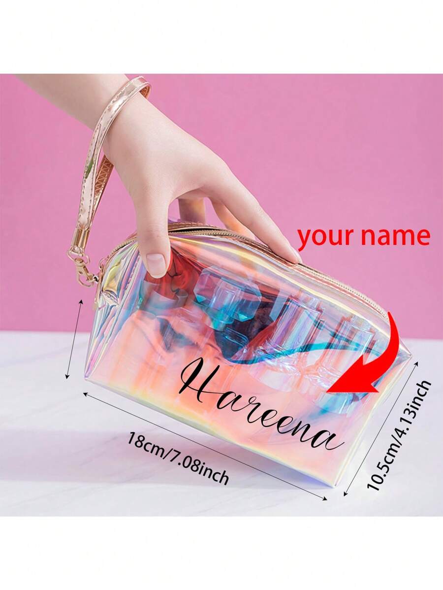 1PS Customized Colorful Laser Sports Bag, Suitable For Girls, Bridesmaid Wedding Gifts, Women's Gifts, Personalized Gifts, Wedding Party, Gifts, Wedding Gifts, Bridesmaid Proposal Gifts, Wedding Gifts, Christmas Gifts, Personalized Gifts, Birthday Gifts, Bridesmaid Gifts,