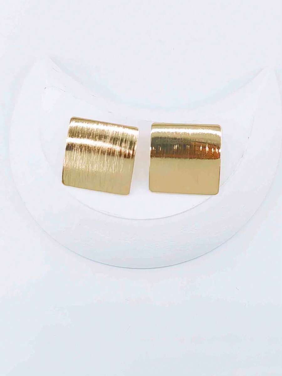 1 Paar modische, einfache und vielseitige geometrische Ohrstecker, elegant und einzigartig, geeignet für Frauen zu jedem Anlass