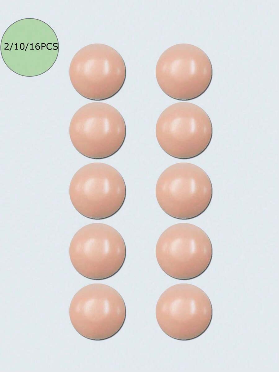2/10/16Pcs Reusable Silicone Nipple Pasties For Women - Invisible Adhesive Breast Covers, Perfect For Backless Party Dresses/Weddings