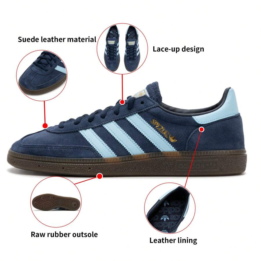 Adidas HANDBALL SPEZIAL Comfortable And Lightweight Sport Casual Sneakers, Unisex BD7633