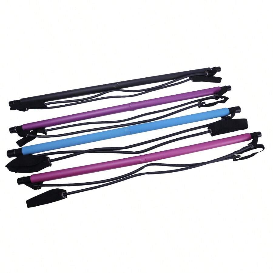 1 Stück multifunktionaler Pilates Stick, Yoga Pilates Heimtrainingsgerät, Widerstandsband für Fitness Training