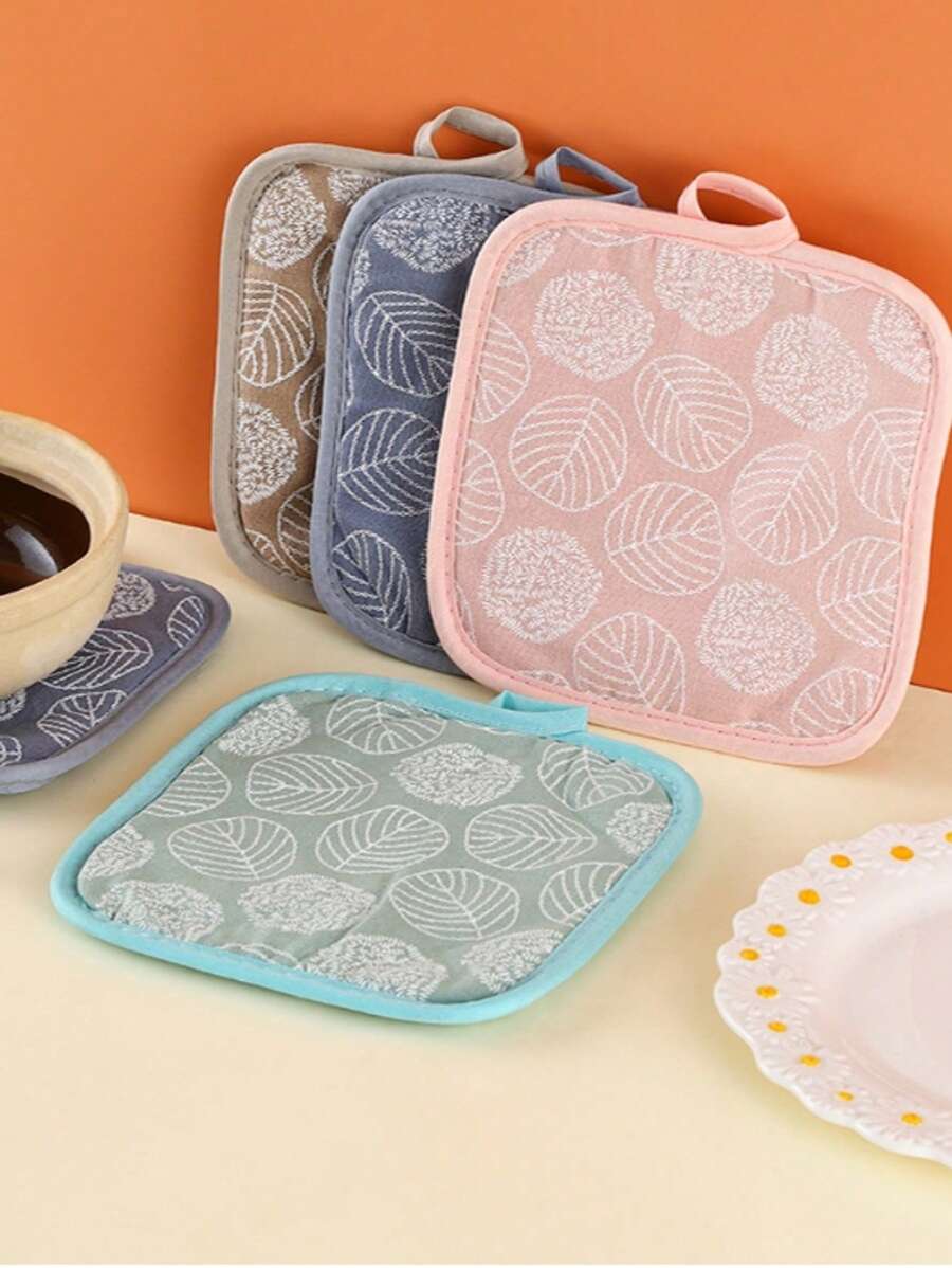 Almofada isolante térmica estilo nórdico, almofada anti-queimadura multiuso para panelas, toalha de mesa, toalha de mesa de tecido para mesa de jantar