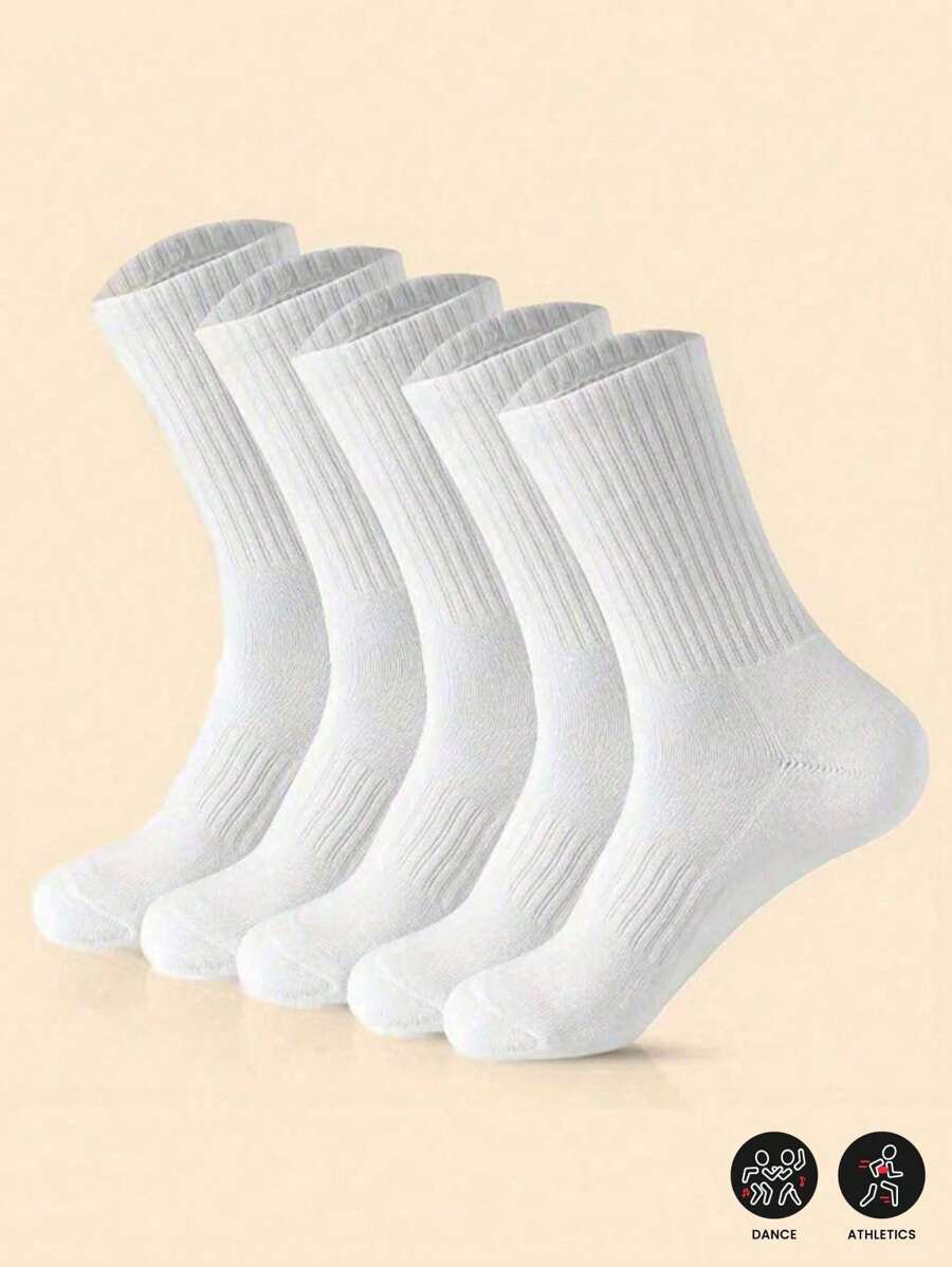 60 szt./50 szt./40 szt./20 szt./12 szt./10 szt./8 szt./6 szt./4 szt./2 szt. Unisex Białe obcisłe elastyczne skarpetki, lekkie, wygodne, oddychające skarpetki sportowe odpowiednie do ćwiczeń, na każdą porę roku
