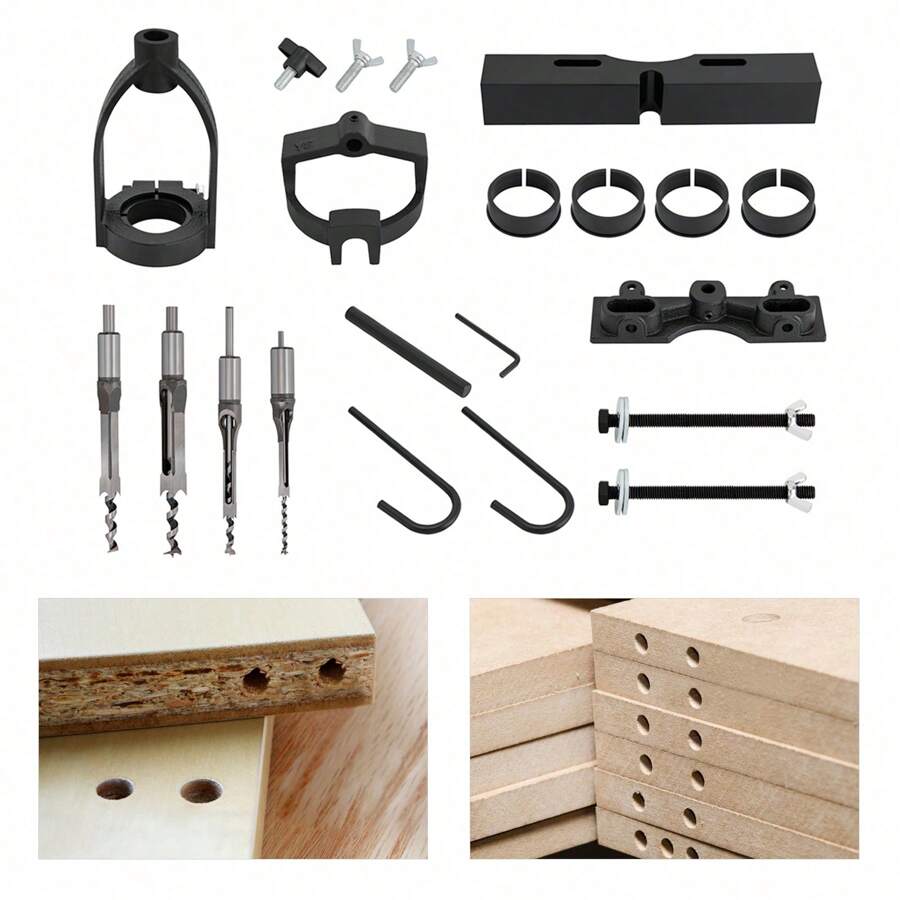 Mortising Attachment For Drill Press, 4 Model Drills Chisel Set Mortise And Tenon Tools, Mortise Machine Attachment Drill Press Mortising Attachment Kit
