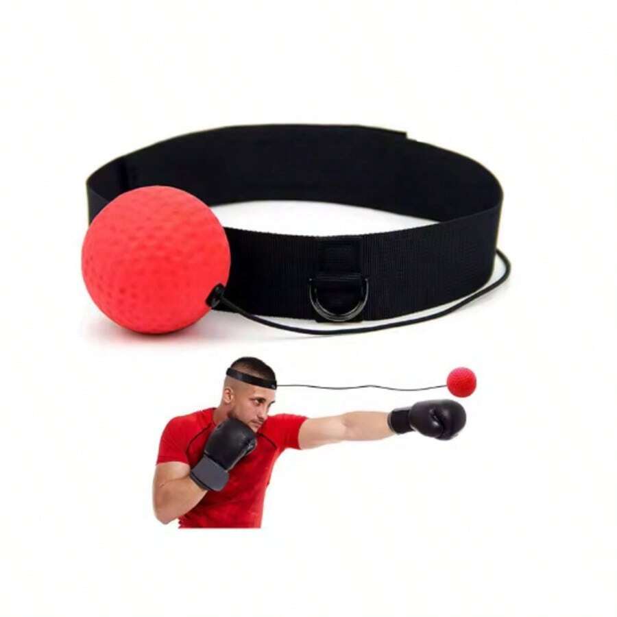 1 boîte Balle pour PC, Balle de réaction pour l'entraînement, Balle de boîte pour la tête, Balle pour les exercices de coordination, Balle de décompression pour le souffle