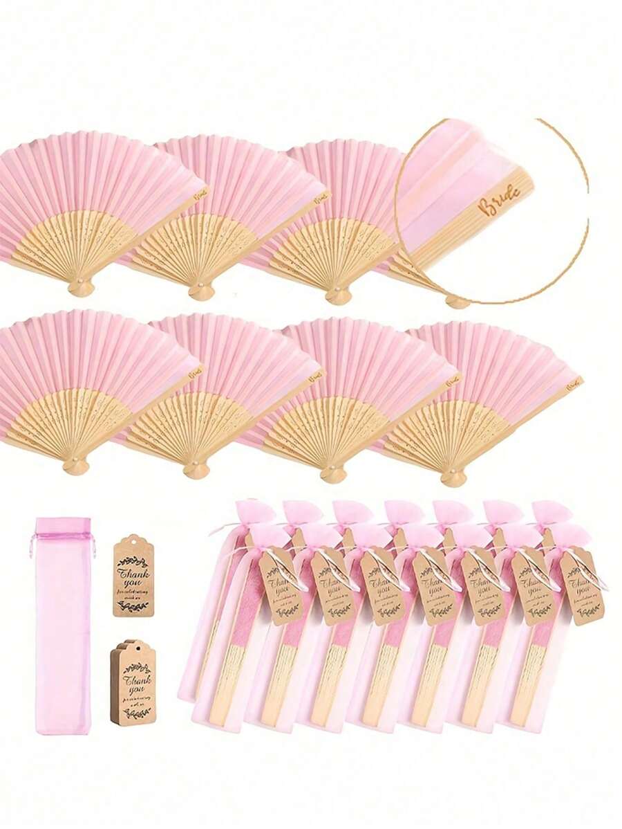 1 Stück faltbarer Fächer, Hochzeits-/Party-Faltfächer, leere faltbare Fächer, schwarz & weiß, Junggesellinnen-Party, Hochzeitsbraut-Geschenk, Brautjungfern-Accessoire, Fotokabinen-Requisite, perfektes Sommer-Accessoire für Partys und Veranstaltungen