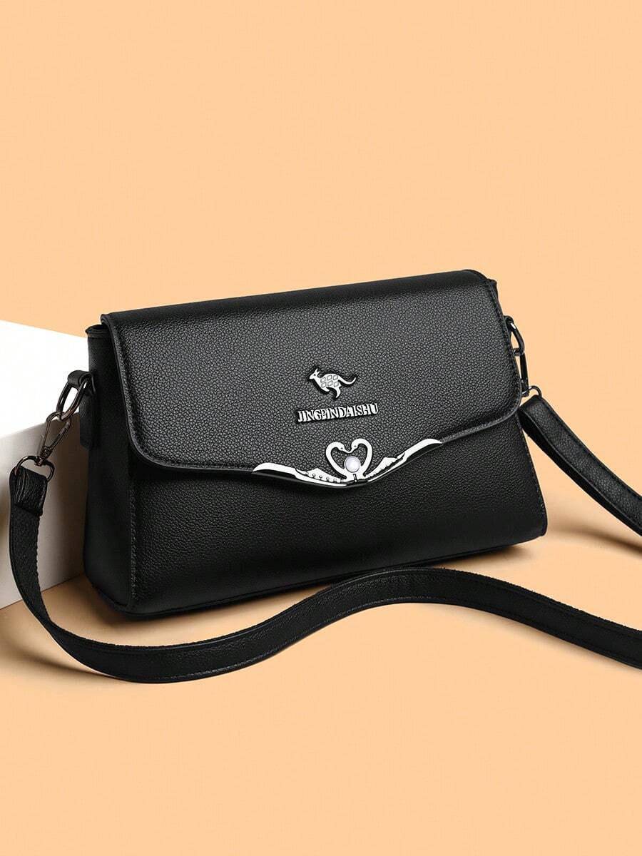 Bolsa Fashionable, Nova, Casual, Versátil, Diferenciada, Estilosa, Elegante, Retrô, Clássica, com Textura de Alta Qualidade para Mulheres, com Alça de Ombro, Transversal, para Ir e Vir, Encontros, Compras, Refinada Urbana