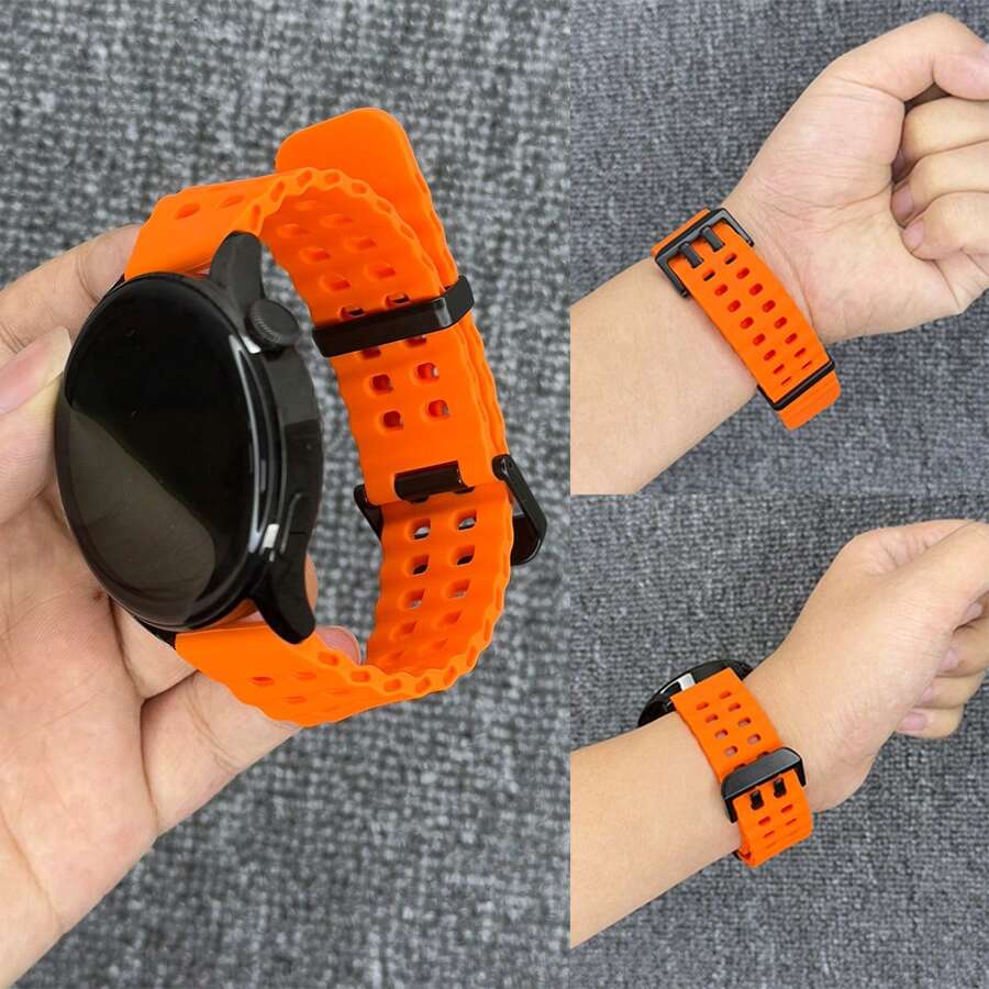 1PC Silicone Strap For Redmi Watch 5 Active Sports Wristband 22mm Bracelet Compatible With Xiaomi Redmi Watch 3Active/Lite 22mm Band Accessories