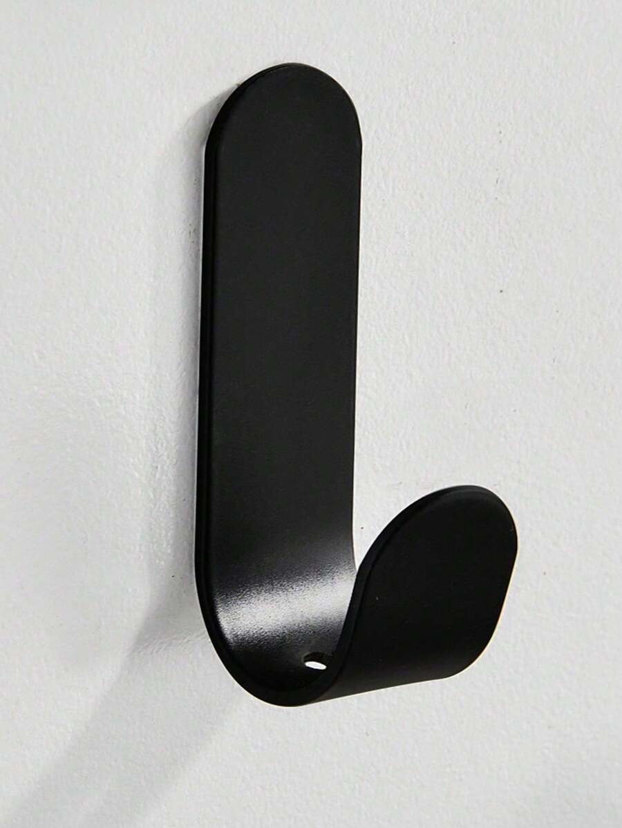 5 Stück/Set Selbstklebende Wandhaken, Bohren nicht erforderlich Haken für Badezimmer, Schlafzimmer, Kleiderschrank, Metallmantel Haken