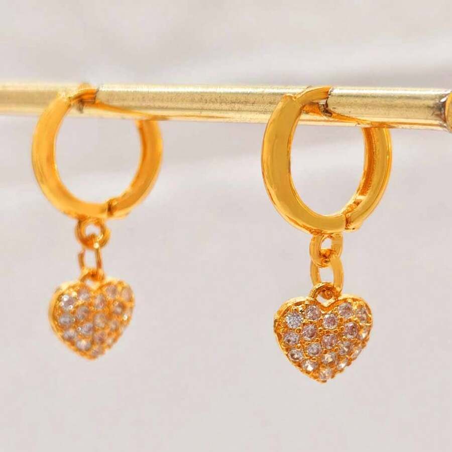 Earrings Gold Plated Small Round Earings Fashion Jewelry For Woman Gifts Hoops Pircing Gold Earrings Piercings Accesories