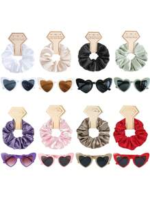 Multicolor Glasses Hair Band 2pcs