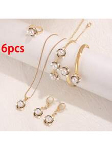 Gold-white Accessories