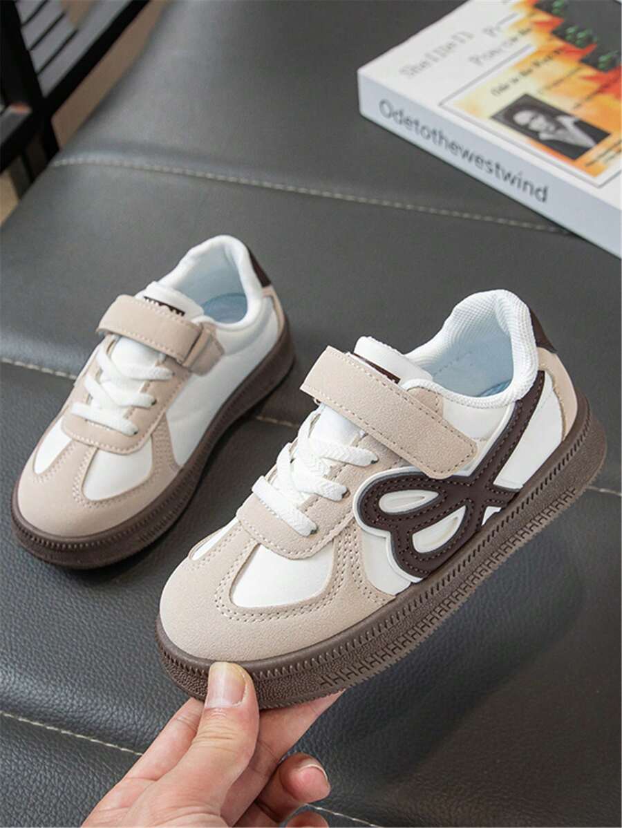 Zapatillas de moda para niños Otoño 2025 Nuevo diseño talla grande vendido, Zapatos deportivos y casuales para niñas y niños, Suela suave minimalista