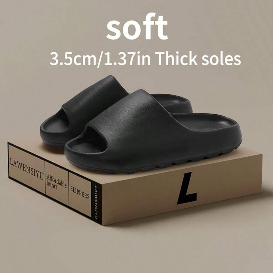 Ladies Feel Like Stepping On In Summer, Wear New EVA Material Slippers, Indoor Home Bathrooms, Non-Slip, Silent And Cute EVA Material Sandals
