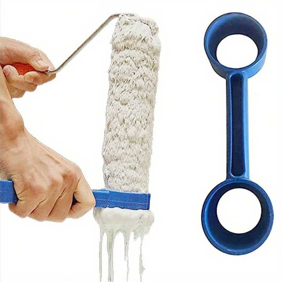 1pc Rolling Barrel Cleaning Agent - Super Simple Cleaning Tool, Rotating Brush Cleaner, Paint Roller Cleaning