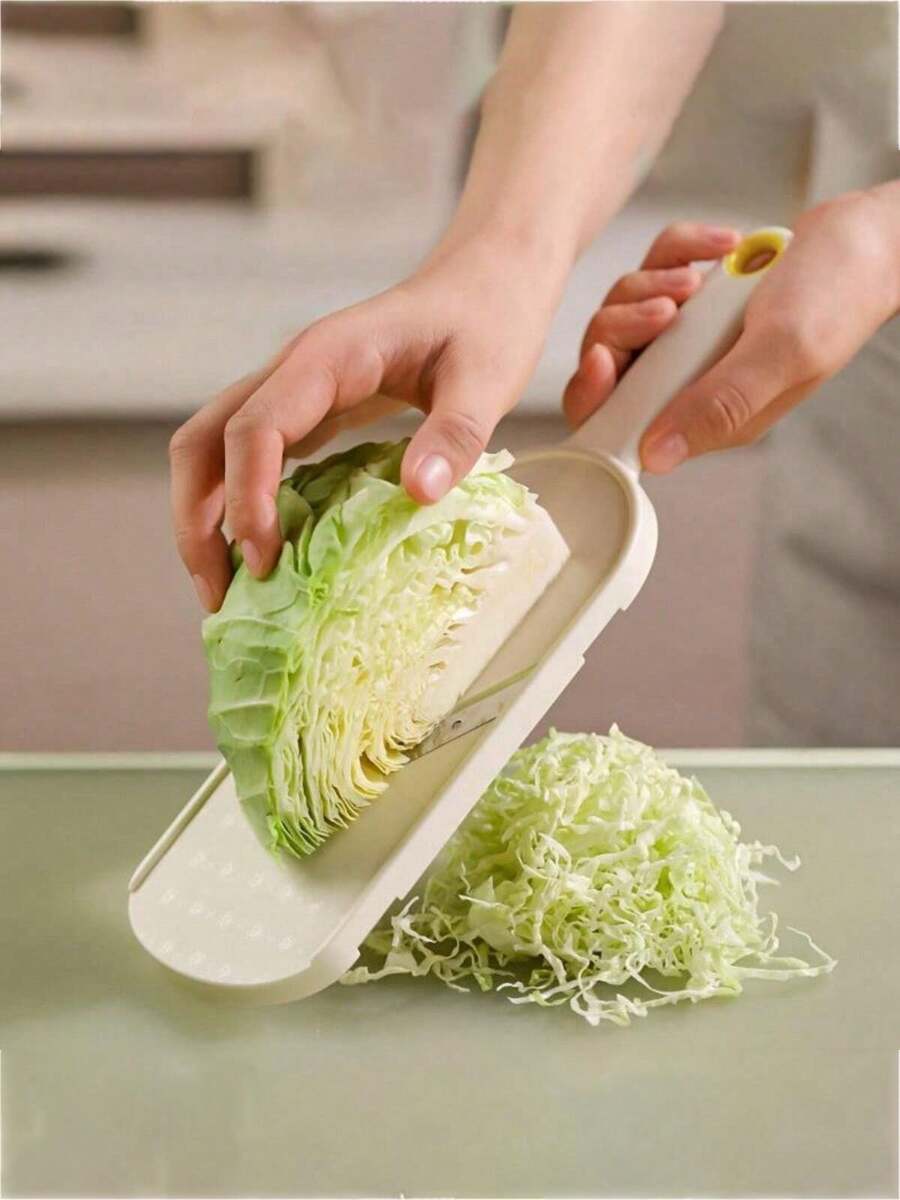 1 pieza Rebanador/Rallador de verduras tipo juliana para cocina, para col, zanahorias, preparación de ensaladas