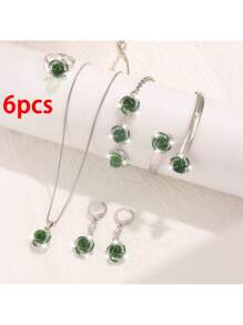 Silver-green Accessories