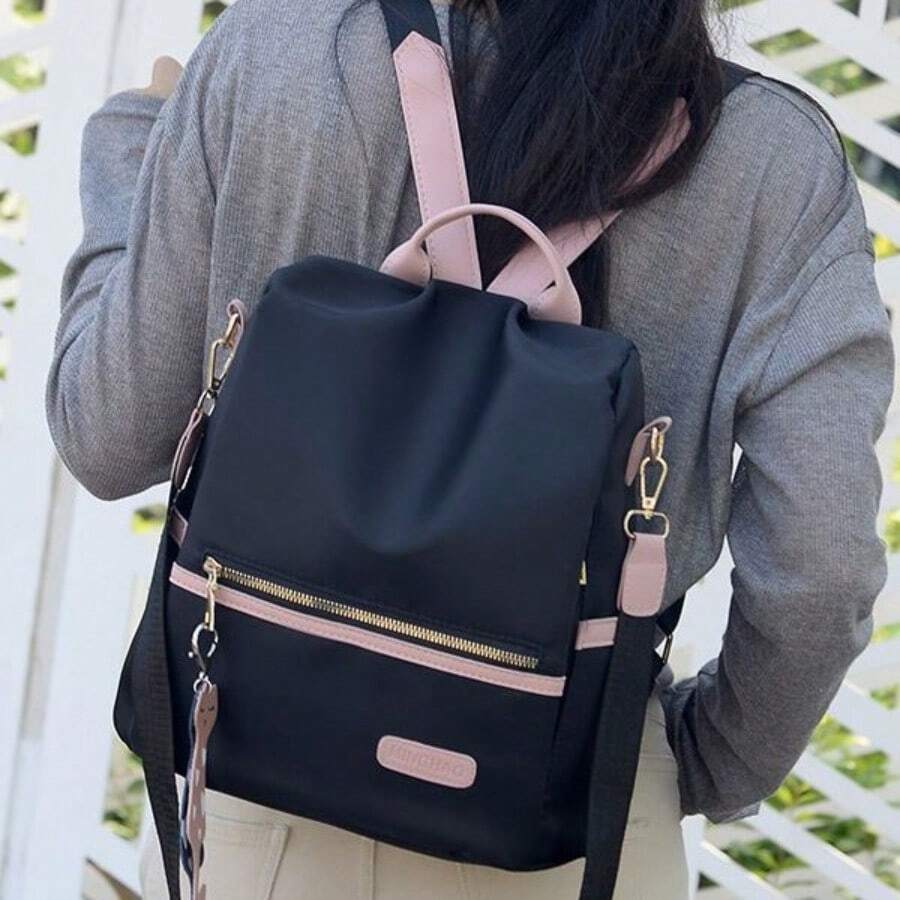 1pc Women's Fashion Backpacks High Quality Ladies Rucksacks Large-Capacity Waterproof Oxford Female Leisure Travel Knapsacks