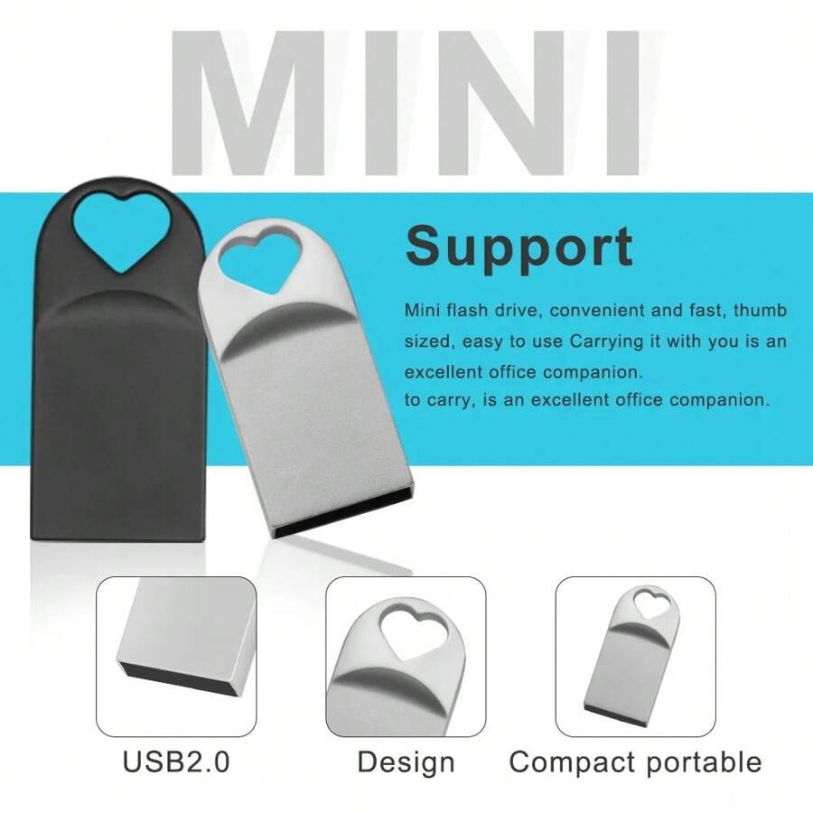 Biyetimi 128 Go Super Mini Clé USB en métal 128 Go Clé USB Haute vitesse Mémoire Stick 64 Go Disque U 2.0 Memoria Usb