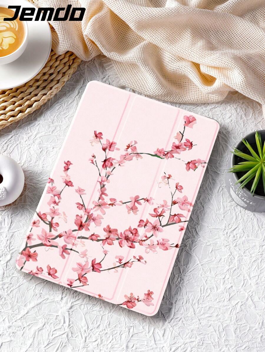 Floral Pattern Protective Case/Cover, Compatible With IPad 10.2 Inch, IPad Pro 11 2021/2020/10th Gen, IPad Mini 6, IPad 5th Gen (9.7 Inch), IPad Air 5th Gen 2022, With Pencil Slot, Anti-Drop, Auto Sleep/Wake