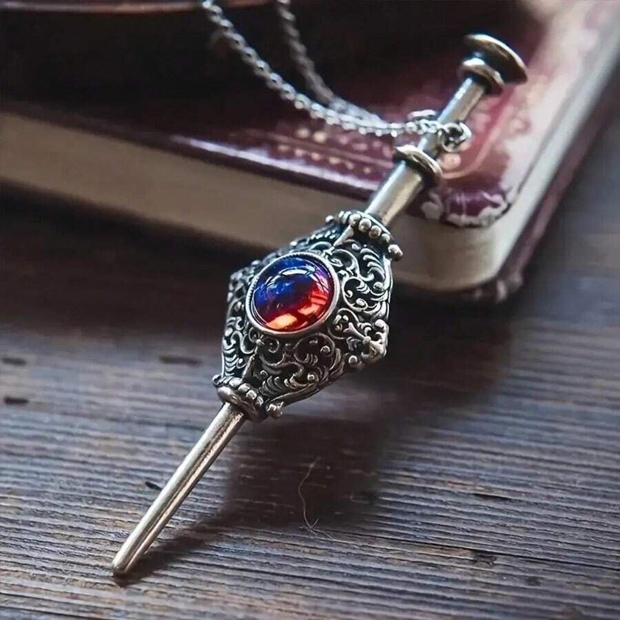 1 pezzo Collana magica di resurrezione- Pendente del contratto - Gioco di logica - Regalo di compleanno - Regalo di Pasqua - Regalo di Natale - Regalo perfetto - Accessorio - Giocattolo