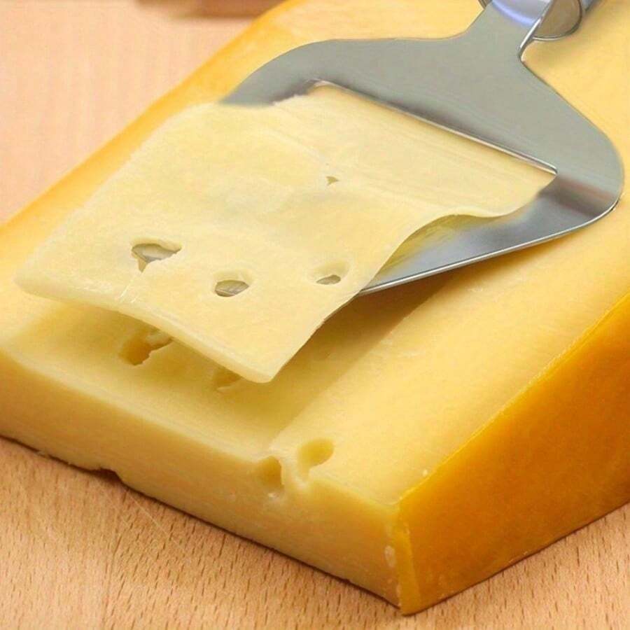 1Pc Silver Stainless Steel Cheese Airplane Vegetable Peeler Cheese Slicer Cutter Butter Slice Cutting Knife Kitchen Cooking Cheese Tools