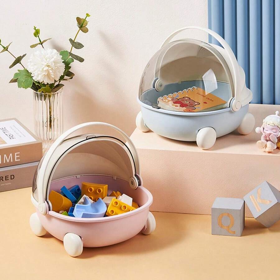 1 pezzo Culla rotonda portatile - Cabina per dormire traspirante in rete, realizzata con un design di alta qualità, utilizzata per riporre bambole, statuine, giocattoli, oggetti, viaggi, conservazione domestica e collezione, culla compatta con chiusura sicura