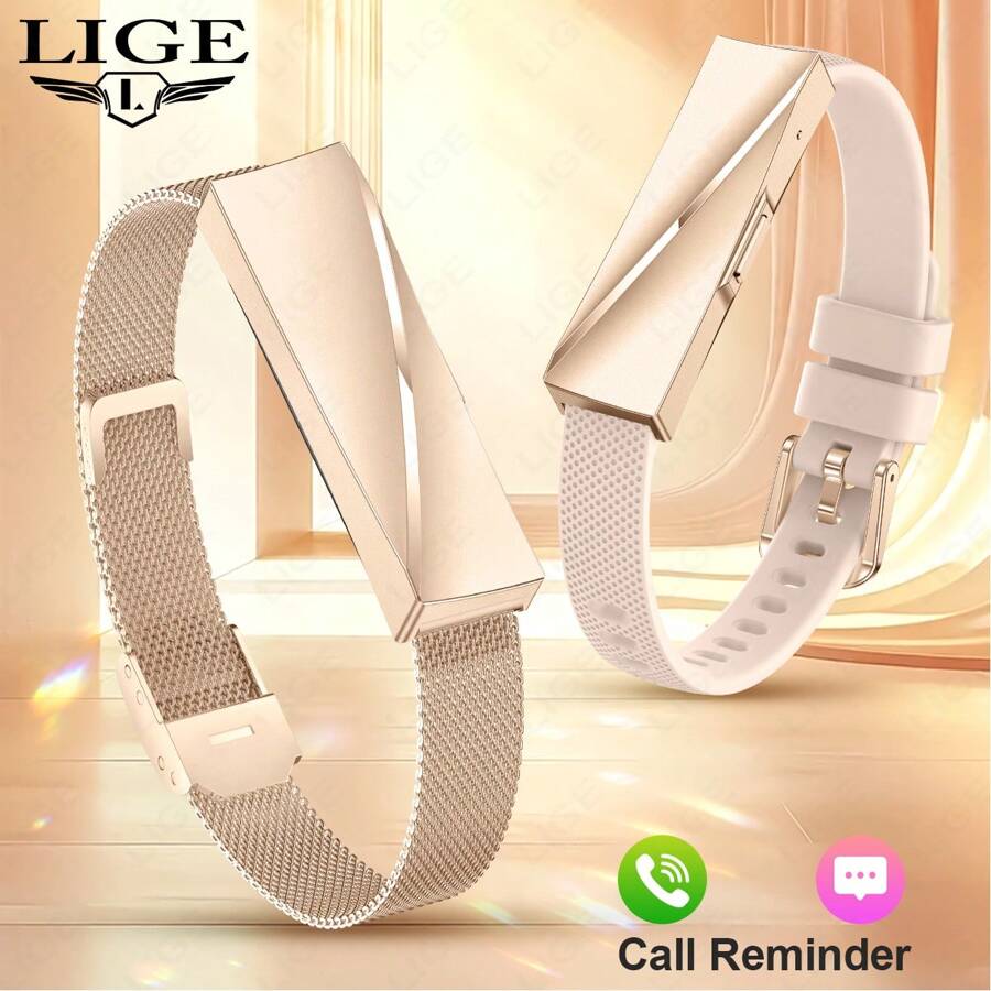 LIGE LIGE Light Luxury Smart Watch - Styles, Couple Interaction Functions, 170 Sports Modes, Ultra-Long Standby Time, Wireless Charging,Call Reminder Watches - Perfect Holiday Gift To Women&Men