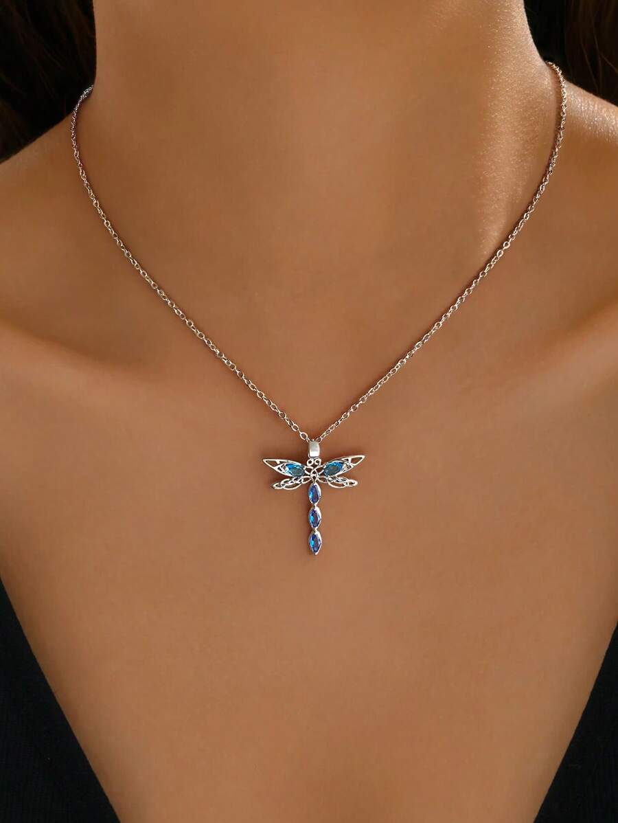 1 pièce Collier pendentif exquis Bijoux pour femmes Cadeaux pour femmes. Bijoux en argent sterling 925 de qualité pour la fête, le bal de promo et le cadeau pour la décoration quotidienne